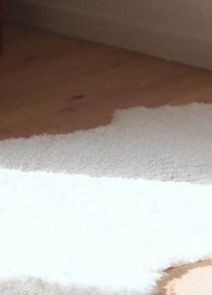 Doppeltes Lammfell | Kurzhaar | Neuseeland | 170x60 cm Taupe