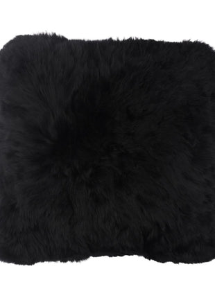 Maxi Float Wollkissen | Alpaka Wolle | Einseitig | 130x180 cm Schwarz