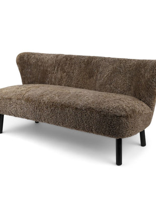Emanuel Sofa | Zweisitzer | Design Möbel Taupe