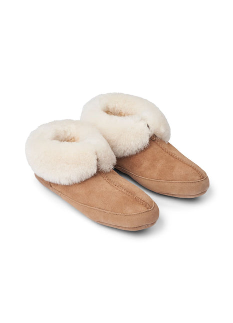 Soft Sole Slipper | Lammwolle, Wildleder
