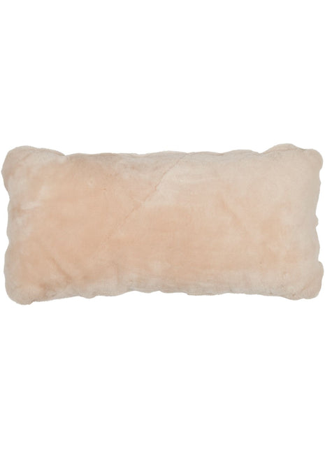Lammfellkissen | Neuseeland | Mokassin | 28x56 cm