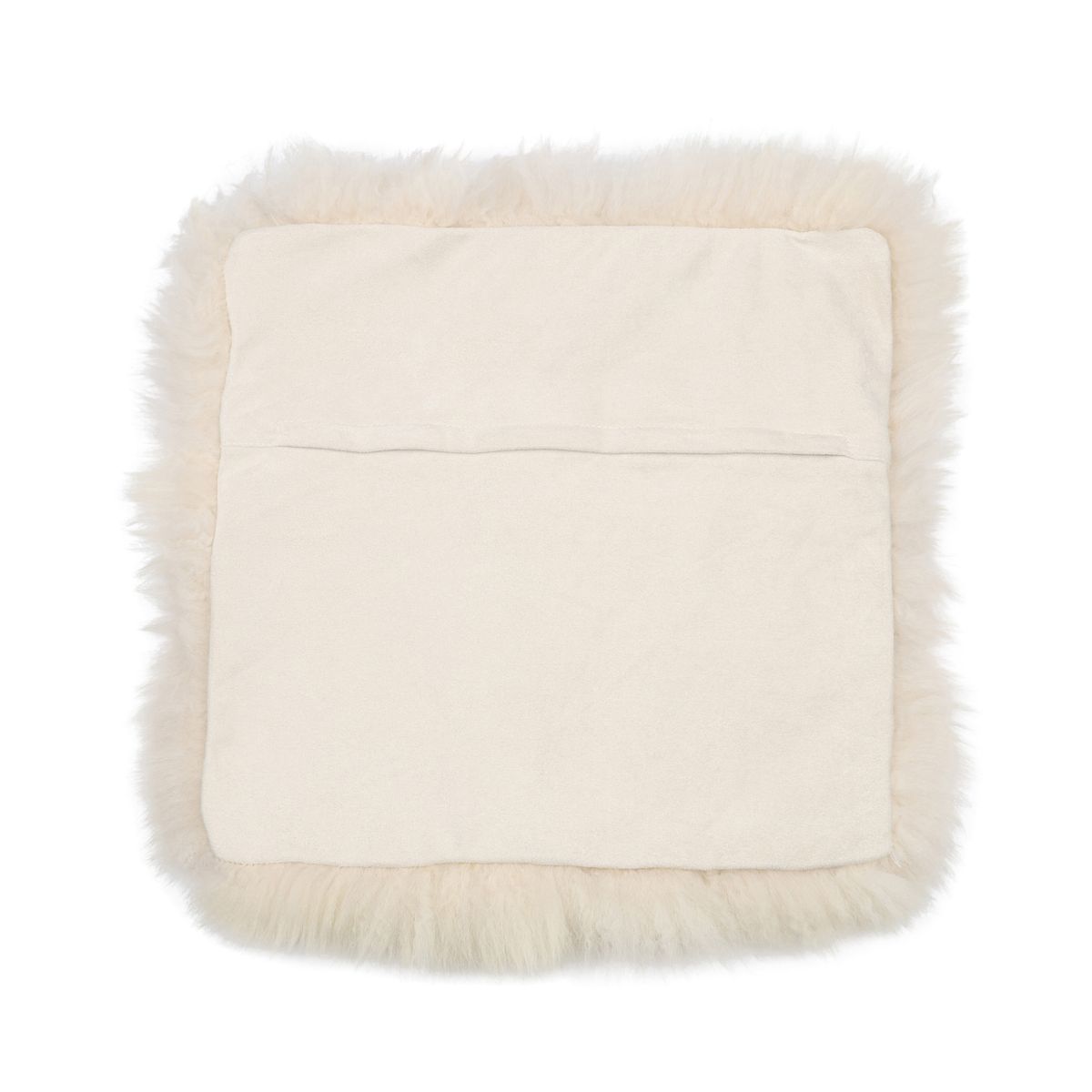 Fellkissenbezug | Langhaar | Neuseeland | 50,5x50,5 cm Leinen