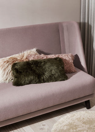 Lammfellkissen | Tibet | 28x56 cm Arctic Sunrise