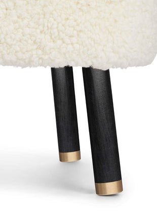 Emil Loungesessel | Premium Lammfell | Kurzhaar Weiß