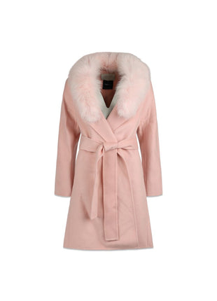 Lucia Mantel | Wolle, Fuchs Pink