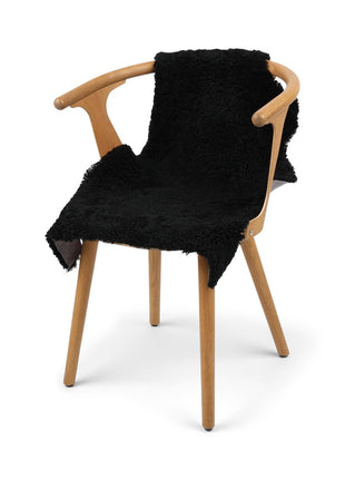 Lammfell | Kurzhaar | Neuseeland | 90x60 cm Schwarz