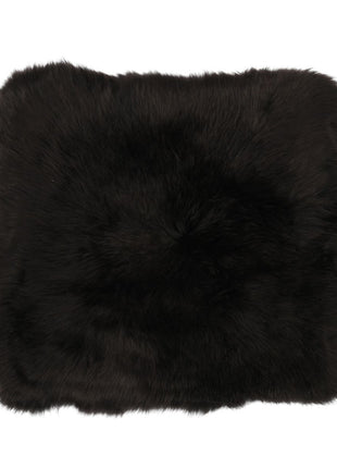 Sitzkissen | Langhaar | Neuseeland | Stoffrückseite | 40x40 cm Schokolade