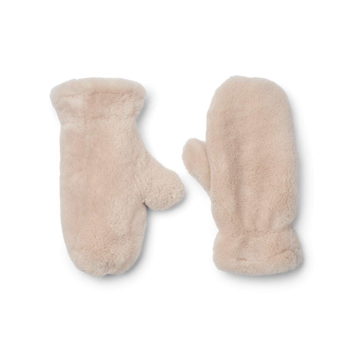 Monta Fäustlinge | Lammwolle | Damenfäustlinge Beige