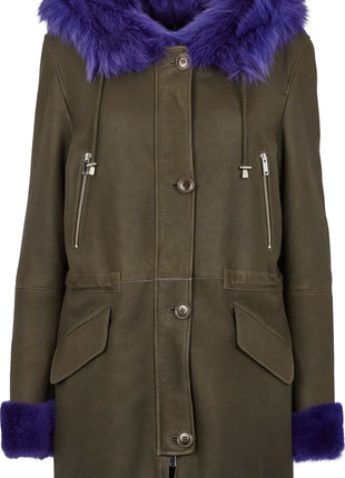 Merle Parka | Lammfell