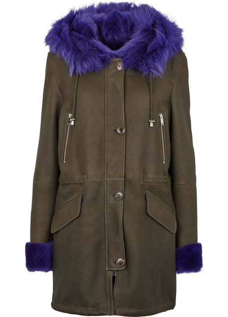 Merle Parka | Lammfell