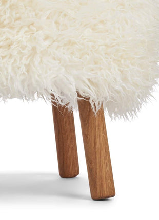 Emily Loungestuhl | Langhaar | Design Möbel Schneeweiß