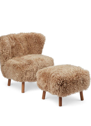 Emil Hocker | Premium Lammfell | Langhaar Honig