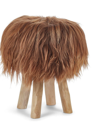 Hocker Premium | Teakholz | Ohne Bezug | 34x48 cm