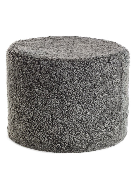 Lammfellpouf Premium | Kurzhaar | Neuseeland | D41x31 cm