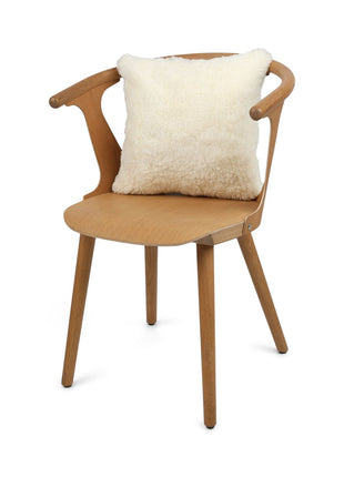 Fellkissen | Kurzhaar | Neuseeland | 40x40 cm Weiß