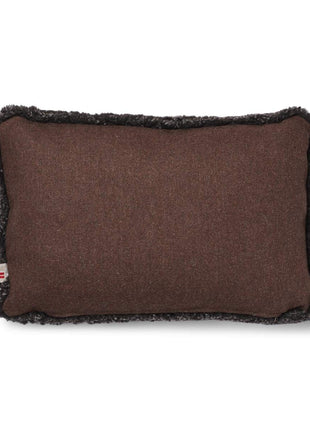 Lammfellkissen | Kurzhaar | Neuseeland | 100% Wolle | 52x52 cm | 34x52 cm Braun/Cappuccino