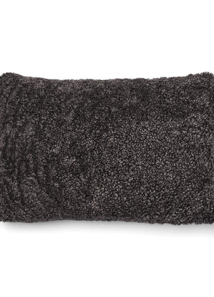 Lammfellkissen | Kurzhaar | Neuseeland | 100% Wolle | 52x52 cm | 34x52 cm Braun/Cappuccino
