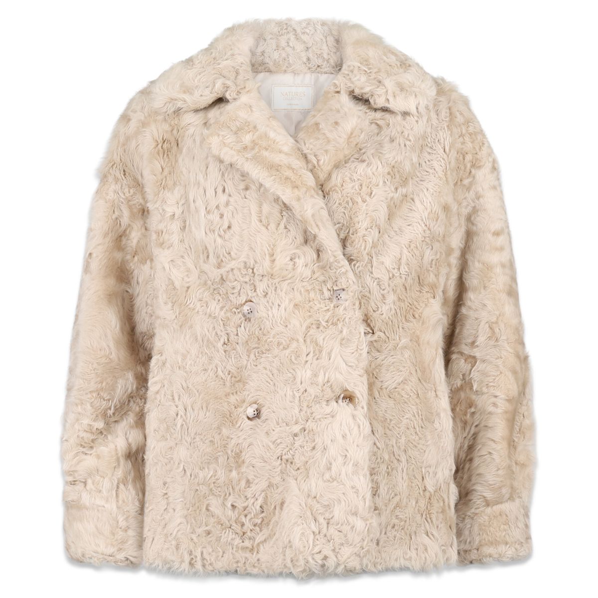 Valeria Jacke | Kalgan Lammfell Beige