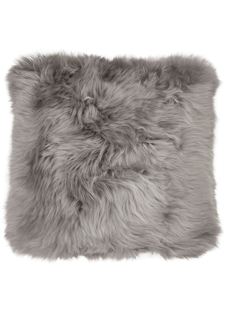Lammfellkissen | Neuseeland | Lederrückseite | 50x50 cm