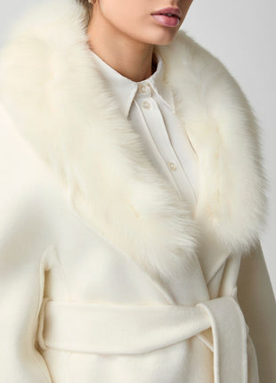 Lucia Mantel | Wolle, Fuchs Beige