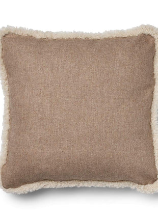 Wollkissen | 100% Wolle | Fellborte | 52x52 cm