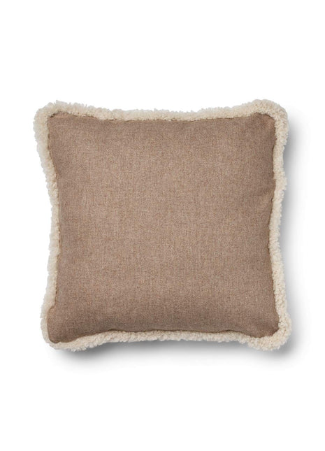 Wollkissen | 100% Wolle | Fellborte | 52x52 cm