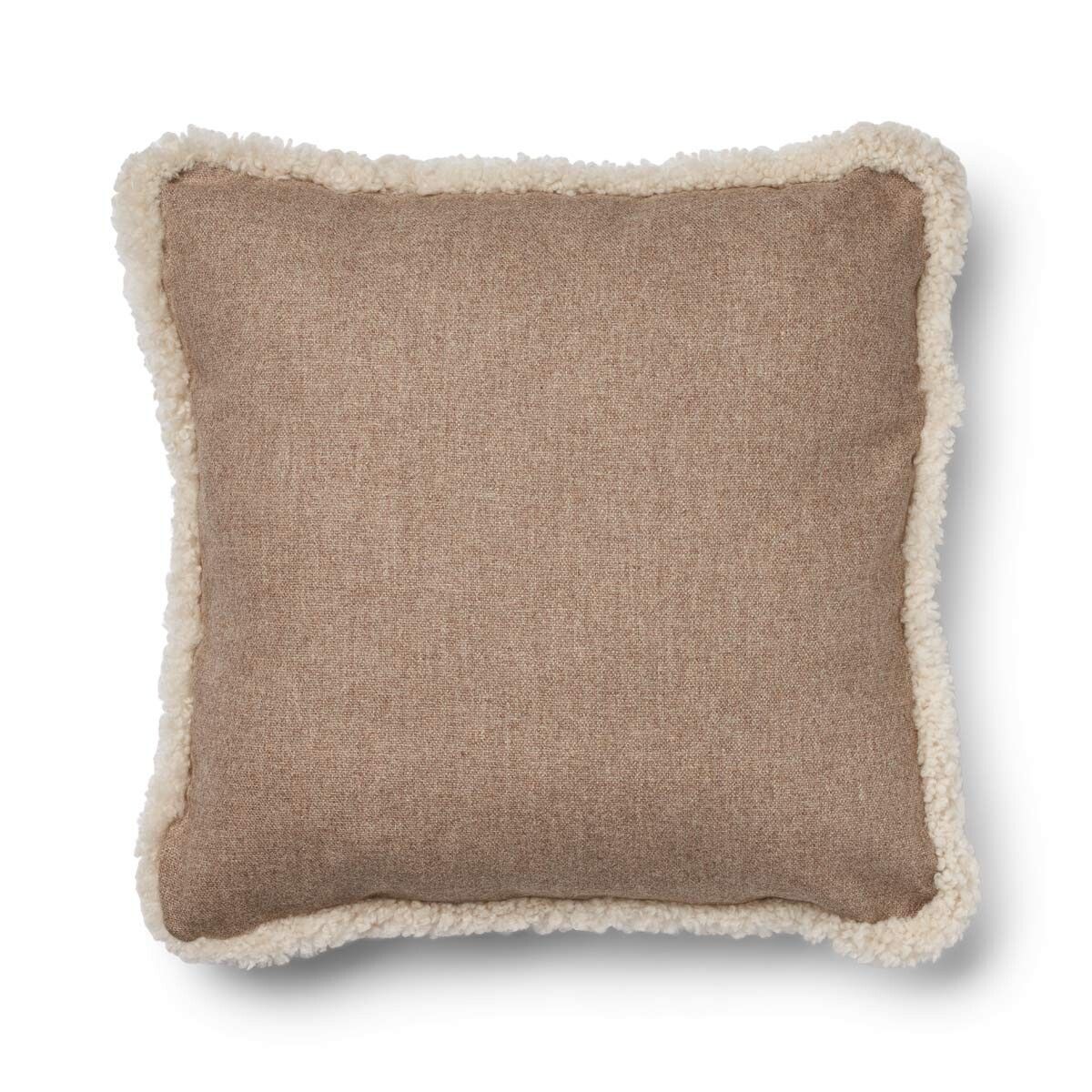 Wollkissen | 100% Wolle | Fellborte | 52x52 cm | 34x52 cm