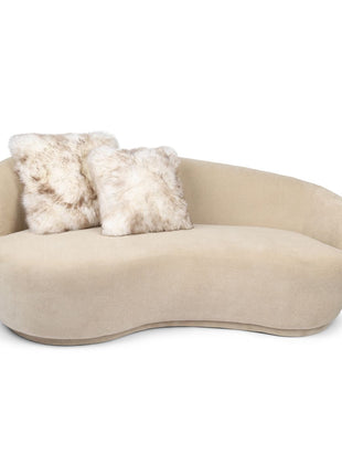 Fellkissenbezug | Langhaar | Neuseeland | 50,5x50,5 cm Wolf-Spitze