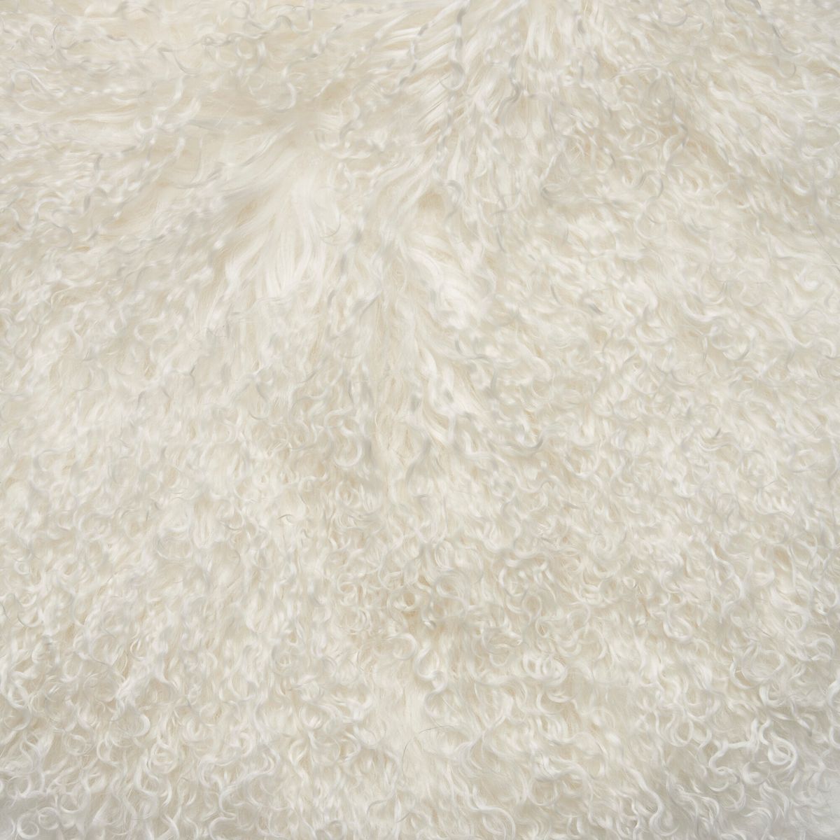 Lina Loungesessel | Premium Lammfell | Designmöbel Weiß