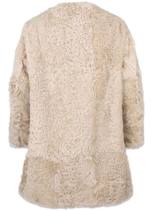 Brenda Jacke | Kalgan Lammfell Beige