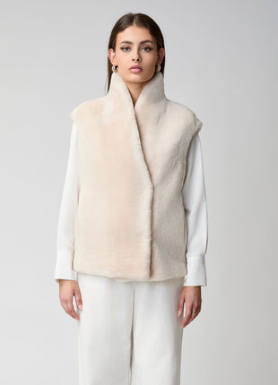 Lorena Weste | Shearling Beige