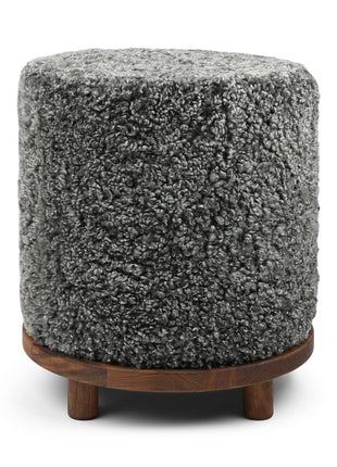 Simon Pouf | Kurzhaar | Neuseeland | D46x52 cm Grafit