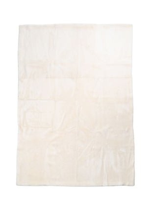 Angelina Decke | Kurzhaar | Neuseeland | Doubleface Lederbraun/Elfenbein