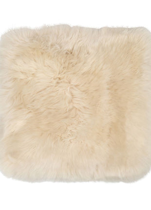 Sitzkissen | Langhaar | Neuseeland | Stoffrückseite | 40x40 cm Leinen