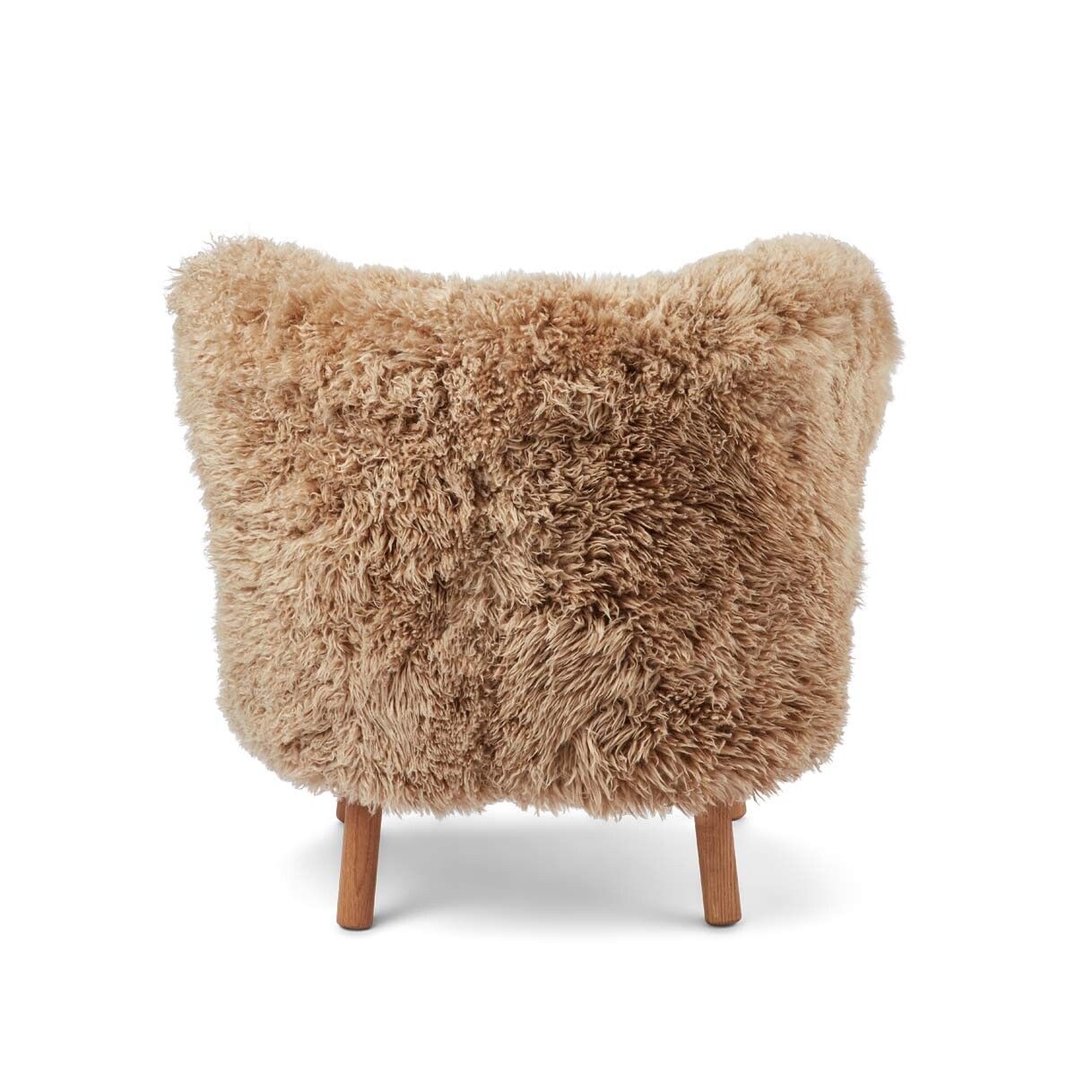 Emil Loungesessel | Premium Lammfell | Langhaar Honig