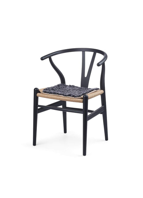 Sitzkissen Lammfell | Kurzhaar | Zero Waste | 35x35 cm