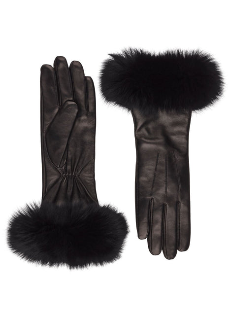 Kimberly | Lederhandschuhe | Nerzpelz | Damenhandschuhe