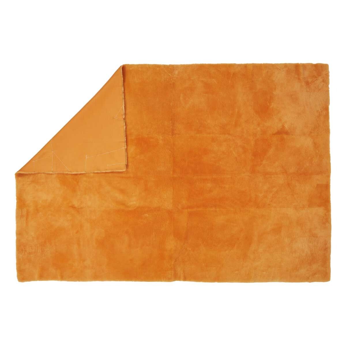 Decke | Doubleface Collection | Kurzhaar | Australien | 140x200cm Gelb