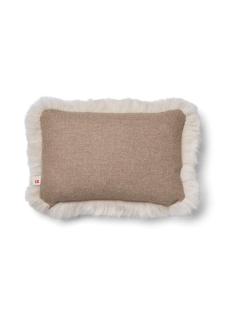 Lammfellkissen | Langhaar | Neuseeland | 100% Wolle | 34x52 cm