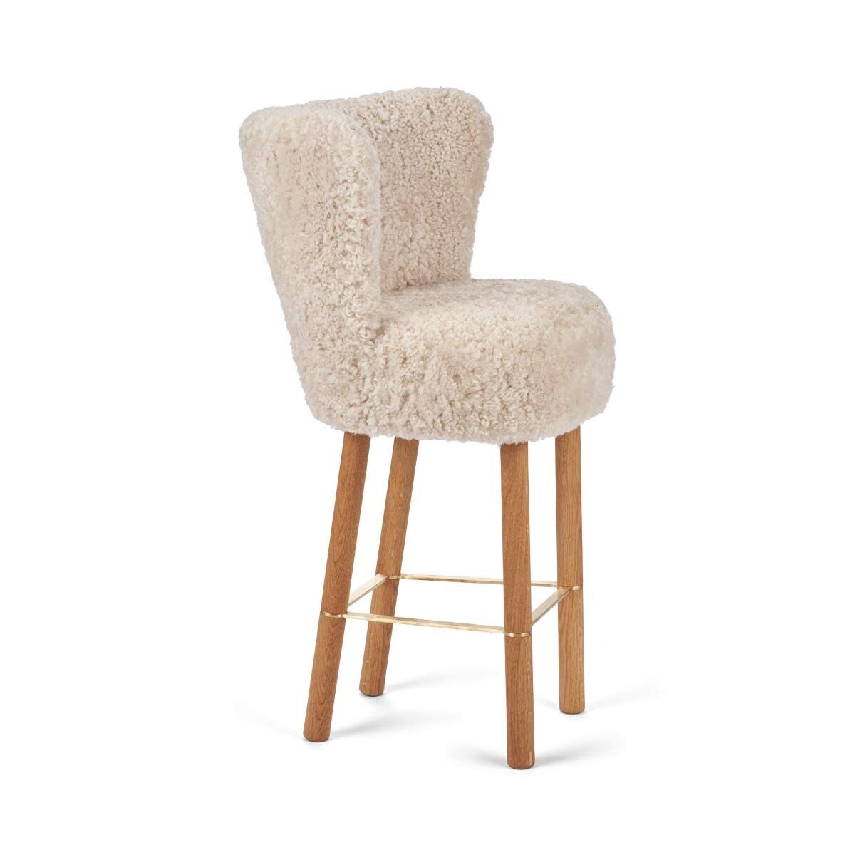 Emilia Barhocker | Lammfell Premium Perlweiß
