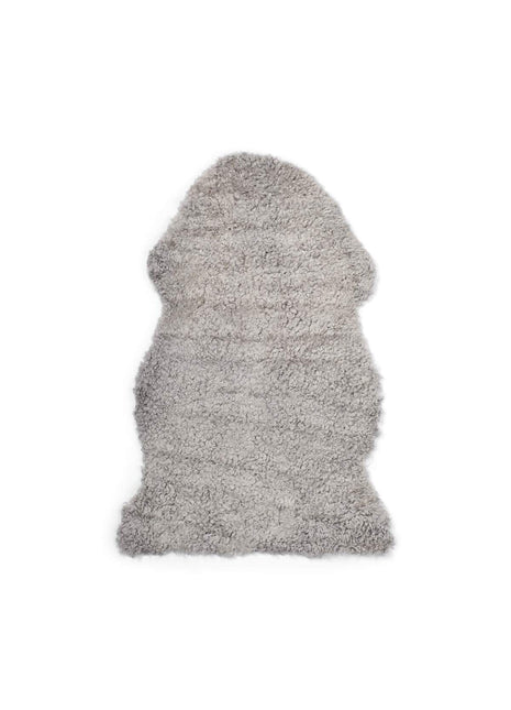 Normales Lammfell | Kurzhaar | Neuseeland | ca. 90x60 cm Grau