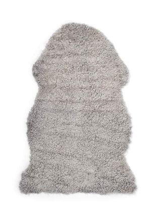 Normales Lammfell | Kurzhaar | Neuseeland | ca. 90x60 cm Grau