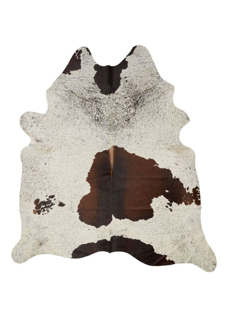 Unika Kuhfell | Dunkelbraun/Rot | 4,3 qm