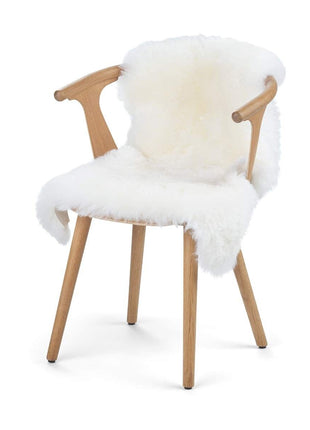 Schaffell Premium | Kurzhaar | England | 90x60 cm Weißlich