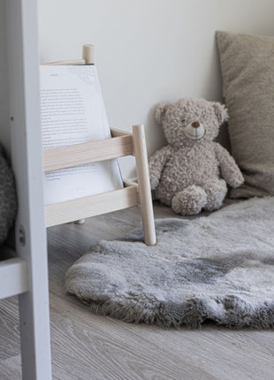 Baby Lammfell | Kurzhaar | Neuseeland 95 cm Hellgrau