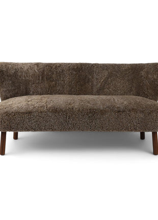 Emanuel Sofa | Zweisitzer | Design Möbel Taupe