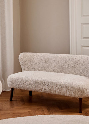 Emanuel Sofa | Zweisitzer | Design Möbel Anthrazit