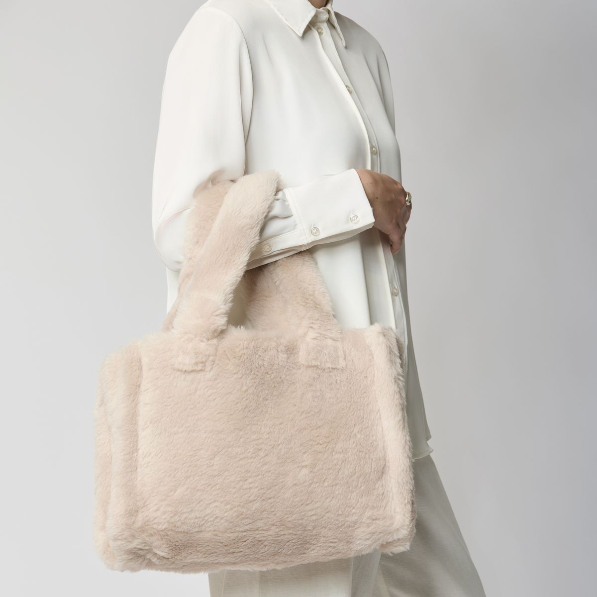 Mini Glory Shopper | Neuseeland | Lammwolle Beige