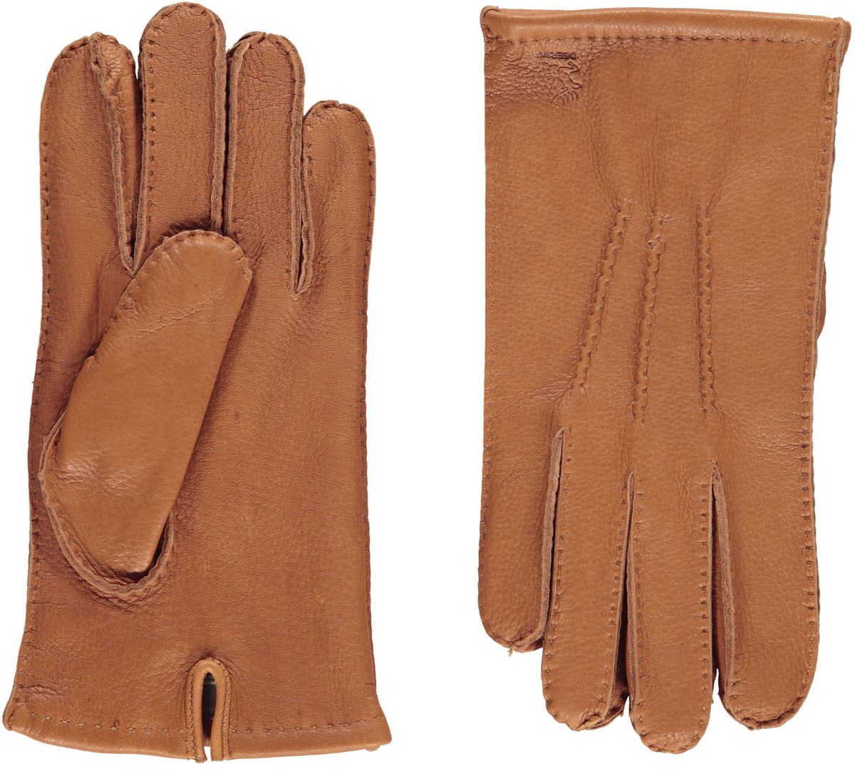 Leonardo | Lederhandschuhe für Herren | Hirschleder Camel