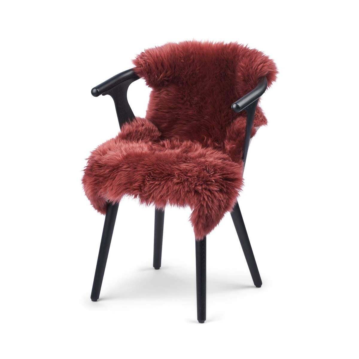 Merino Premium Lammfell | Langhaar | Neuseeland | 100x60 cm Spiced Apple